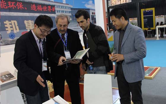 安邦集团参加中国（北京）国际供热通风空调、卫生洁具及城建设备与技术展会现场(图3)